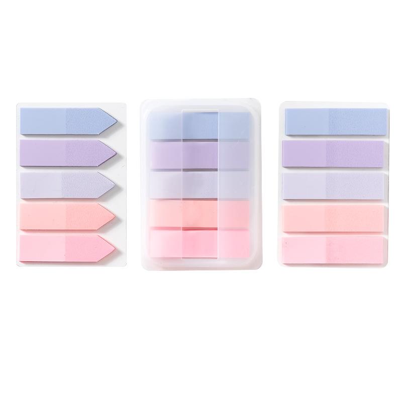 1pcs Translucent Index Stickers Multi Color Drawer Arrow Type Sticky Notes and Memo Pad Self Adhesive Diary School
