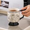 Elegant Red Rose Ceramic Mug