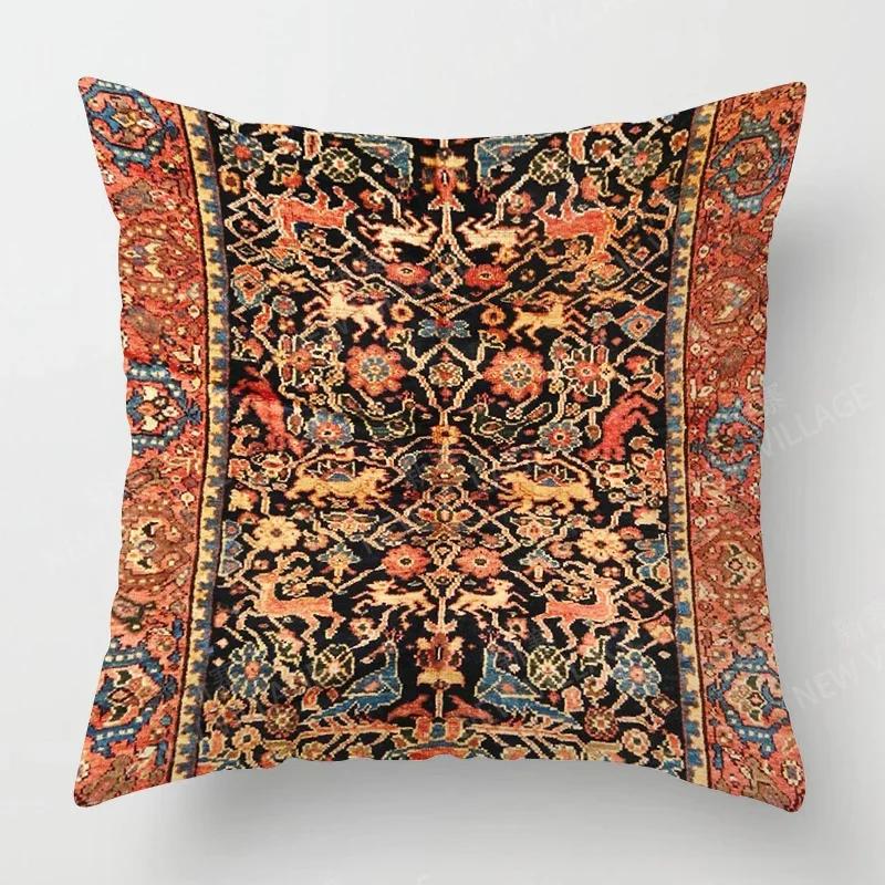 Jesienny wystrój domu jesienna poszewka na poduszkę dekoracyjną do salonu sofa boho 45x45cm 45*45 50*50 60x60cm 40*40 35x35cm Maroko