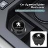 Car Cigarette Lighter Dust Proof Protect Cover Lighter Button For Peugeot 208 308 206 307 207 3008 407 508 2008 5008 301 406 408