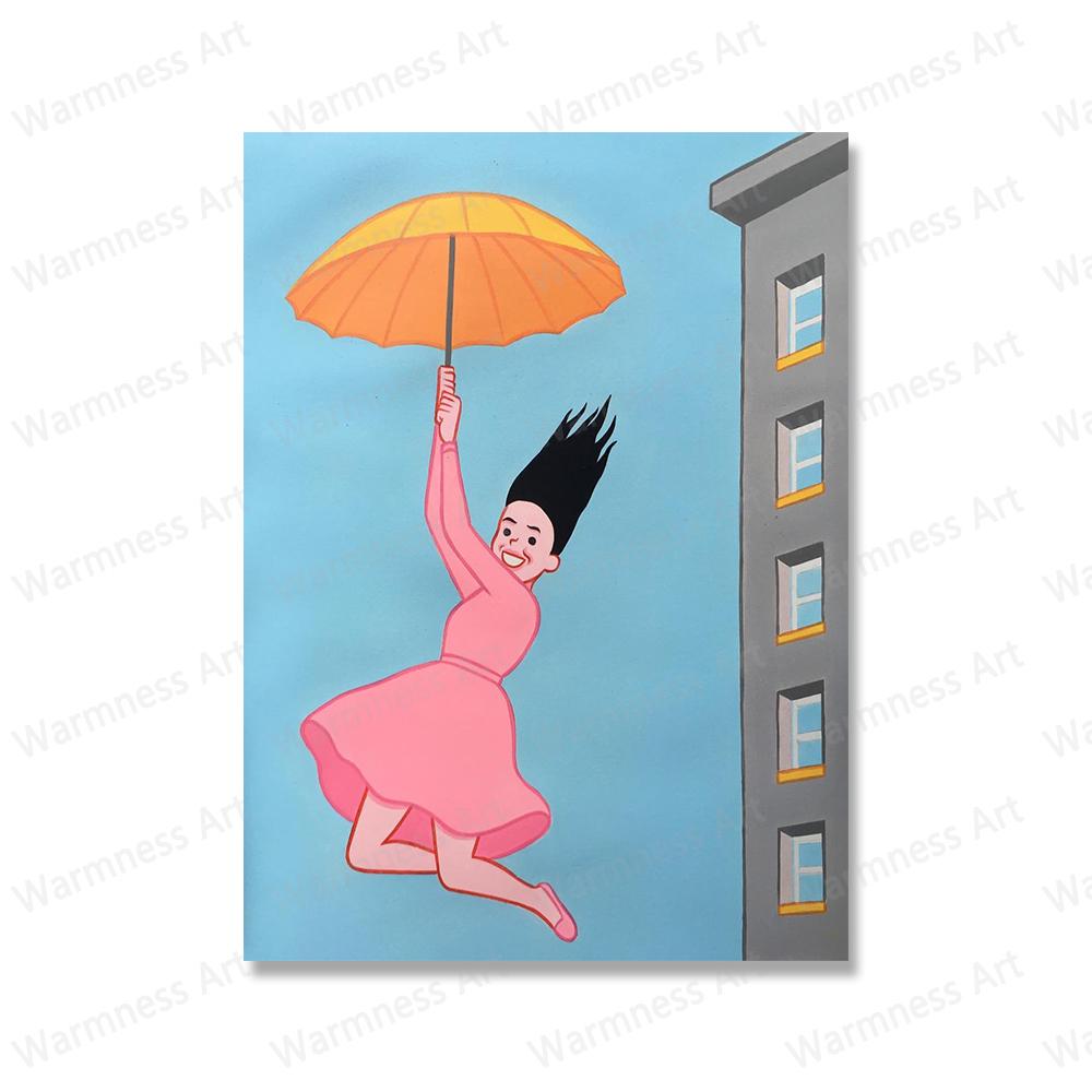 Funny Dark Humor Spain Joan Cornella Prints Canvas Painting Nordic Posters Music Wall Art Decor Pictures for Living Room Bedroom No Frame