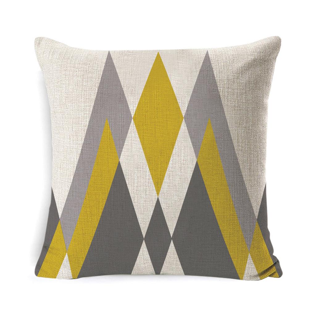 No Fading And No Fraying Geometric Pattern Cushion Cover Decoration Choice Home Decor Cushion Pillow