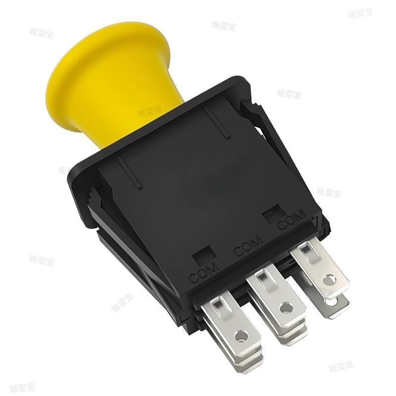 Xiaomi 10A 14V 10 AMP Lawn Mower Parts Yard Garden Outdoor Tool Lawn Mower Switch Accessories Garden Tool 8 Terminals Clutch PTO Switch