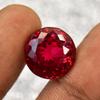 Natural Red Ruby Loose Gemstone 15.5 Ct Round Shape Unique for Jewelry Making and Gem Collections
