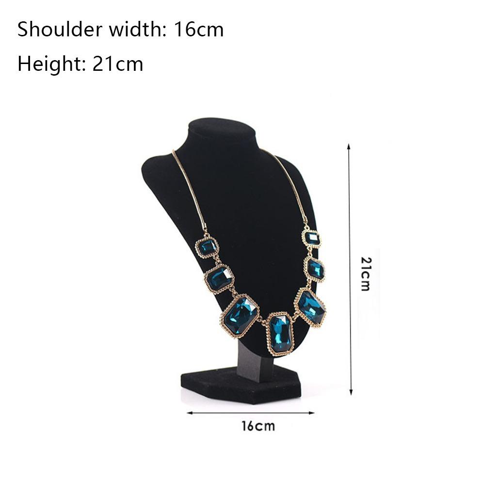 New Pendant Display Jewelry Display Rack Mannequin Jewellery Display Organizer Stand Retail Shop Decorate Bust Holder