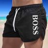 Menns Beach Casual Beach Pants trykt vanntette fem bukser svømmeshorts shorts