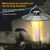 Portable Camping Tent Light with Hook and Tripod USB Rechargeable Emergency Flashlight Outdoor Camp Light Bright White