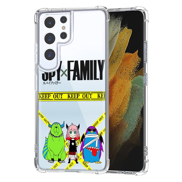 Spy X Family Anime Manga Phone Case For Samsung S10 S20 Fe S21 S22 S8 S9 Plus S21ultra S22ultra Shockproof Soft Cover Coque Capa