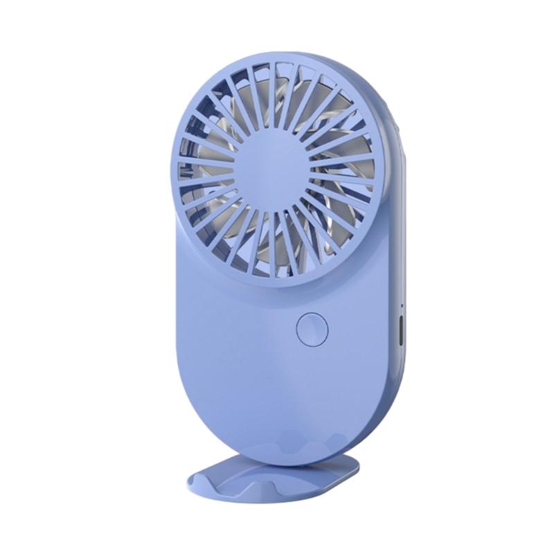 Lightweight USB Fan Multifuntional Cooling Device Small Fan Handheld Powerful Fan Cute Desk Fan for Desk Travel Use