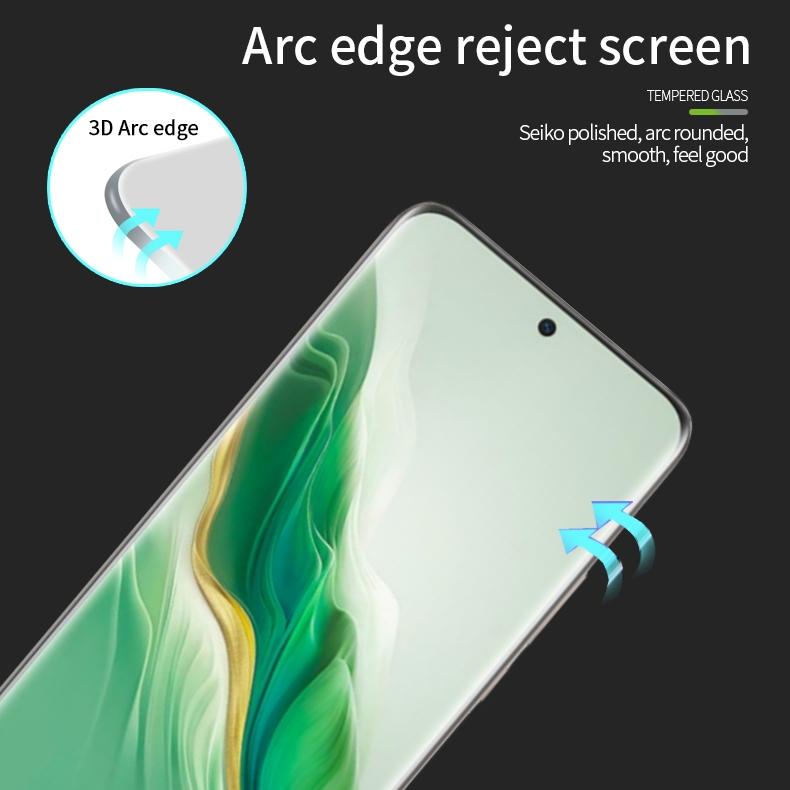 PINWUYO For Honor Magic6 Pro 5G Anti-explosion 3D Hot Bending Screen Protector Tempered Glass Film