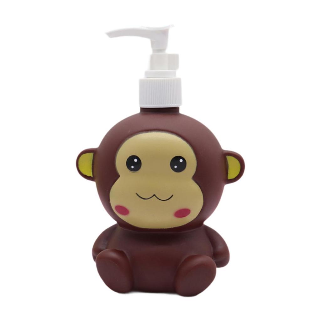 Soap Bottle Cute Container Soap Dispenser for Bathrooms Kitchen Countertops