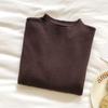 Il Nuovo Stile Autunnale di Maglione Lavorato a Maglia di Alta Gamma, Elegante, a Girocollo, Morbido e a Maniche Lunghe È un Maglione Leggermente Formoso e Snellente per Donne