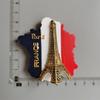 France Fridge Magnets Sticker Paris Stickers Tourism Souvenir Home Kitchen Decor