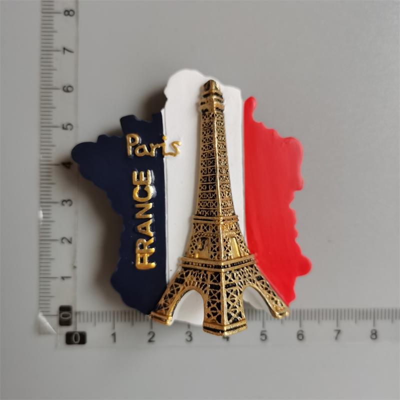 France Fridge Magnets Sticker Paris Stickers Tourism Souvenir Home Kitchen Decor
