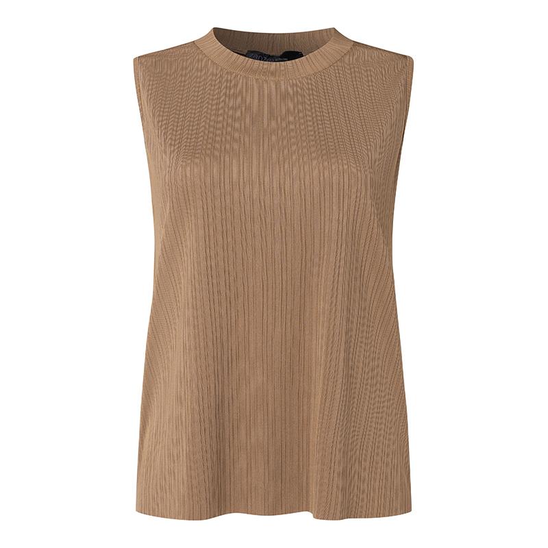 ZANZEA Women Casual O-neck Summer Sleeveless Knitwear Tank Tops