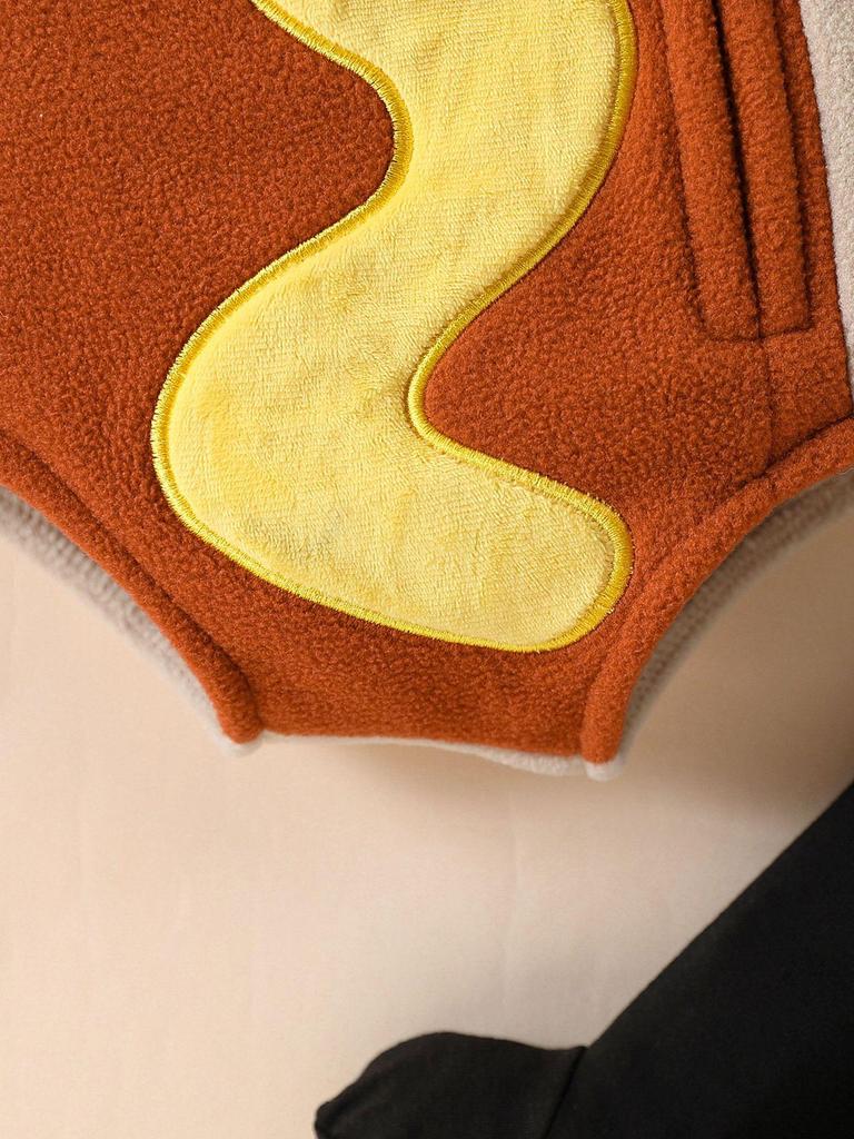 Newborn Hooded Romper & Diaper Cover: Triangle Pants Design, 0-2 Years Baby Crawling Suit