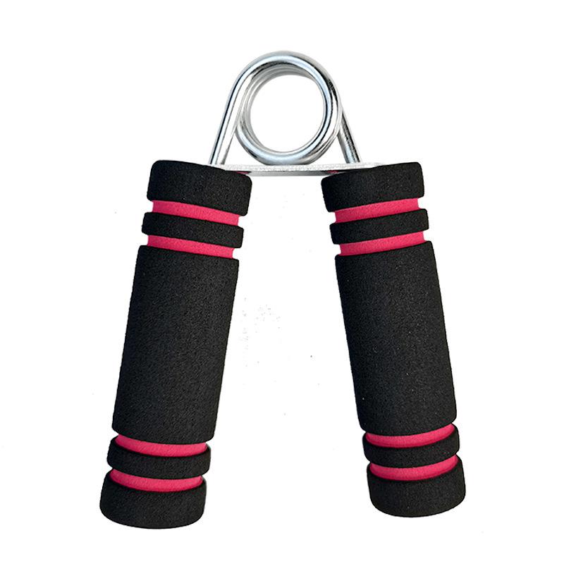 A-Shape Sponge Grip & Arm Strength Device: Two-Color, Sweat-Absorbent Fitness Equipment for Men