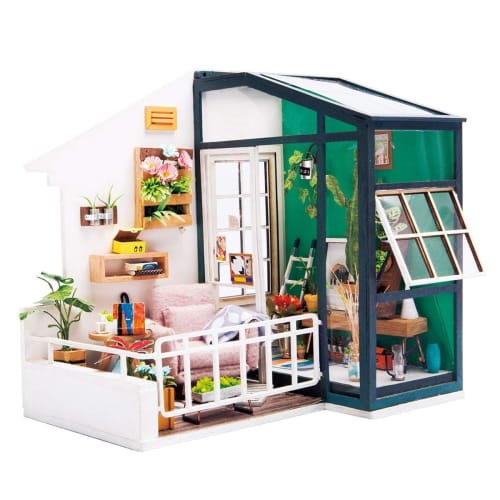 

Tsukurundesu DIY Miniature Dollhouse DGM Series (Balcony) with Japanese Instructions