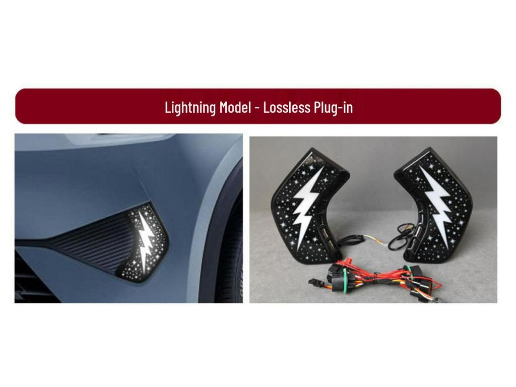LED Daytime Running Lights & Turn Signals for BYD Seagull Intelligent Driving Version, Front Bumper Lights (25 Models)