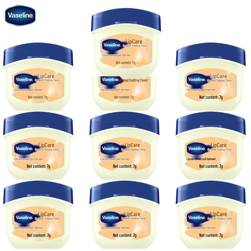 Vaseline Caramel Pudding Lip Balm (10-Pack)