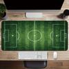 Soccer Field Mouse Pad Large Computer Office Game Table Mat 90x40 Xxl Rubber Nonslip Stitched Edge Keyboard Mats Long Desk Pads