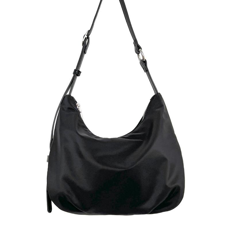 Leopard print bag trend large capacity soft surface commuter women's bag fashion new nylon shoulder bag women