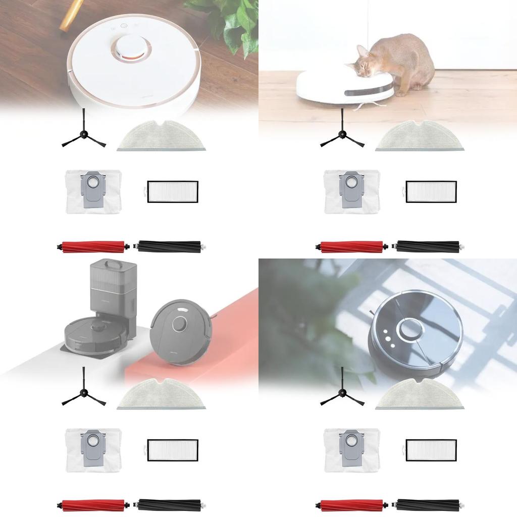 For Stone Robot Vacuum Accessories For Q5 Pro Q8 Max Main Brush Filter Dust Collection System