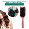 Cat Ear Curl Defining Brush Scalp Massage Reduces Frizz Anti-static Hair Comb Portable Men Women Hair Volumizing Detangling Bristles Brush