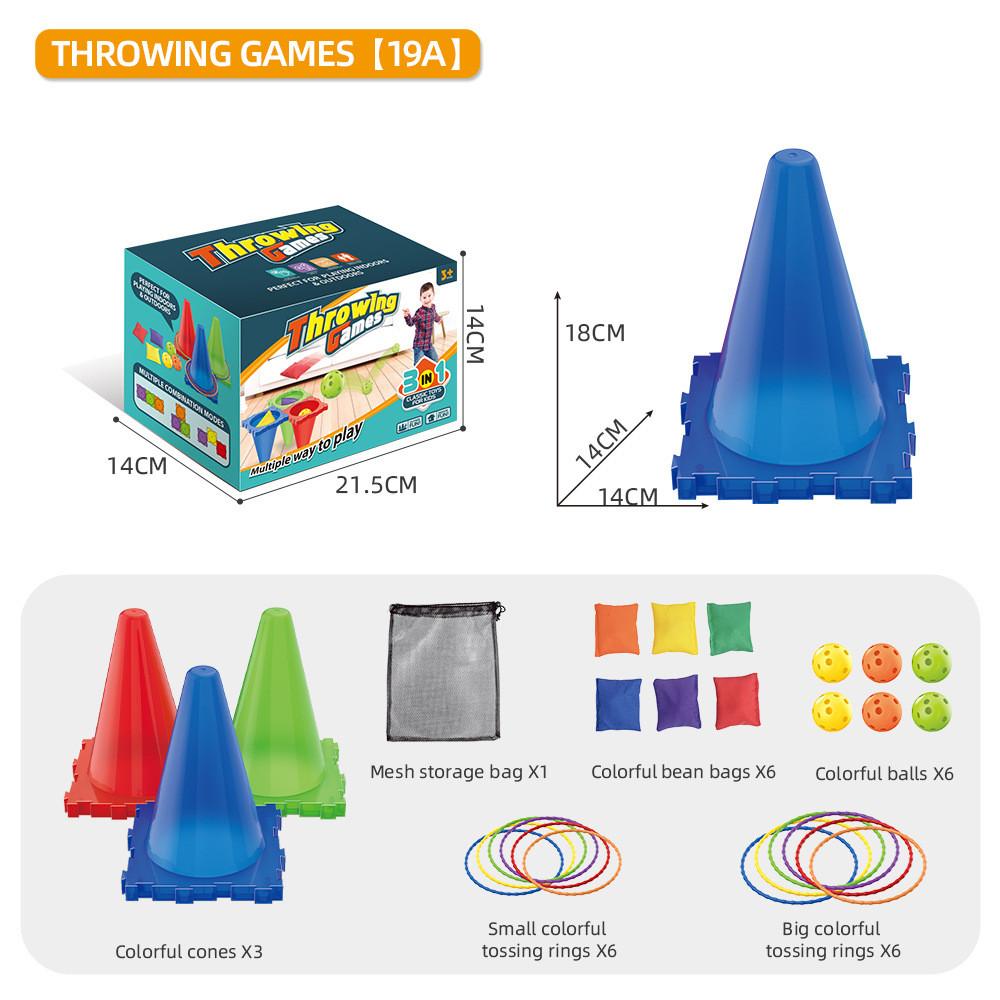 Outdoor Toss Game Set For Family And Kids Party Activities