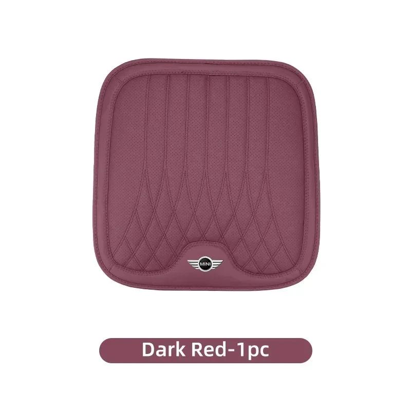 Car Seat Cover Leather Auto Seat Pad Driving Cushion AntiSlip Mat For MINI Cooper JCW R56 R50 R55 R57 R58 R59 R60 Countryma Gzpxv22