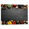 GLASS PLATE CUTTING BOARD 52x40 KITCHEN