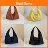 Borsa Tote in Tela Casual di Grande Capacità per Donna con Chiusura a Zip e Tasca Interna