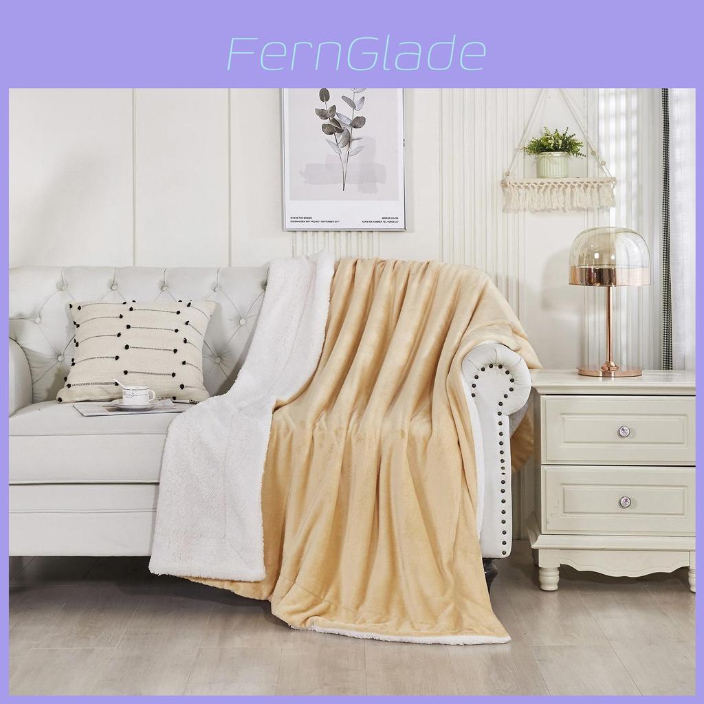 Plush Fleece Blanket With Double Layer Warmth For Winter Comfort