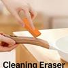 3PCS Magic Cleaning Erasers, Safe Scrubbing Tools for Stain Rust Removal, Bathroom Glass Kitchen Pots Cleaner Pad
