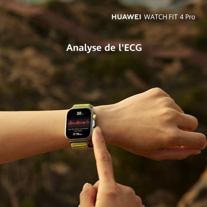 Montre connectée - HUAWEI - Watch FIT 4 PRO - Noir
