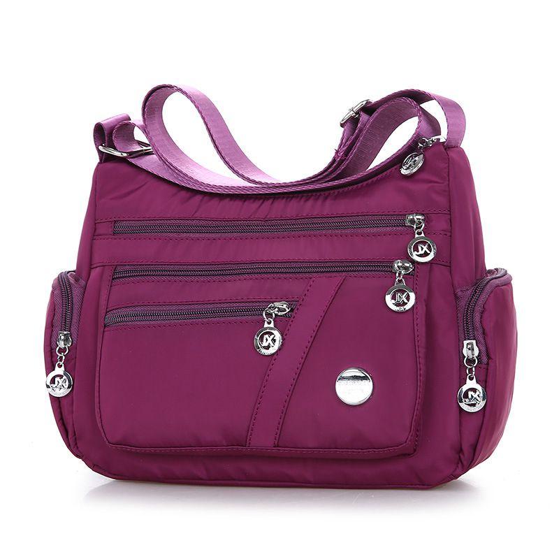 Elegant And Stylish Women Waterproof Tote Messenger Bag With Adjustable Shoulder Strap