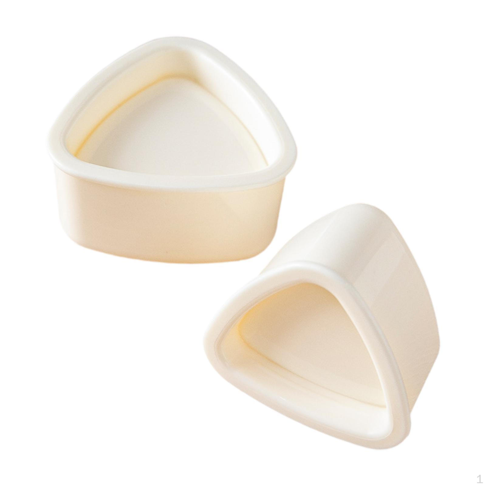 

2 Pieces Triangle Rice Ball Maker for Children Tool Special Sushi Container