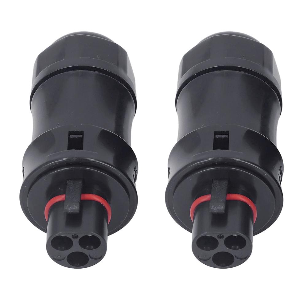 Bc01 3-Pin-Stecker AC Stecker/Buchse IP68 für Solar-Netzanschluss-Mikro-Wechselrichter Hoymiles Deye APsystems PV-Panel Stromversorgungs-Setup-Adapter