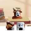 Plush Lined Eyeglass Stand Lovely Sturdy Protective for NightStand Desk Dorm
