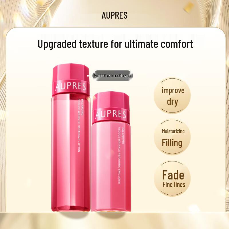 Aupres Balanced Wrinkle Repair Skincare Set
