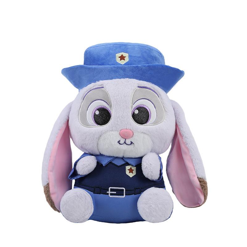 Zootopia Nick Judy Plush Toy With Super Soft Short Pile For Kids Birthday Gift