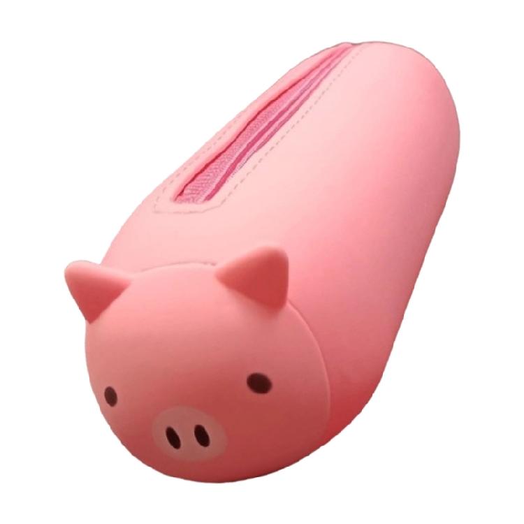 High Capacity Pen Case Soft Silicone Pencil Case Big Capacity Pen Pouches Pencil Organizers Bag Travel Makeup Bag