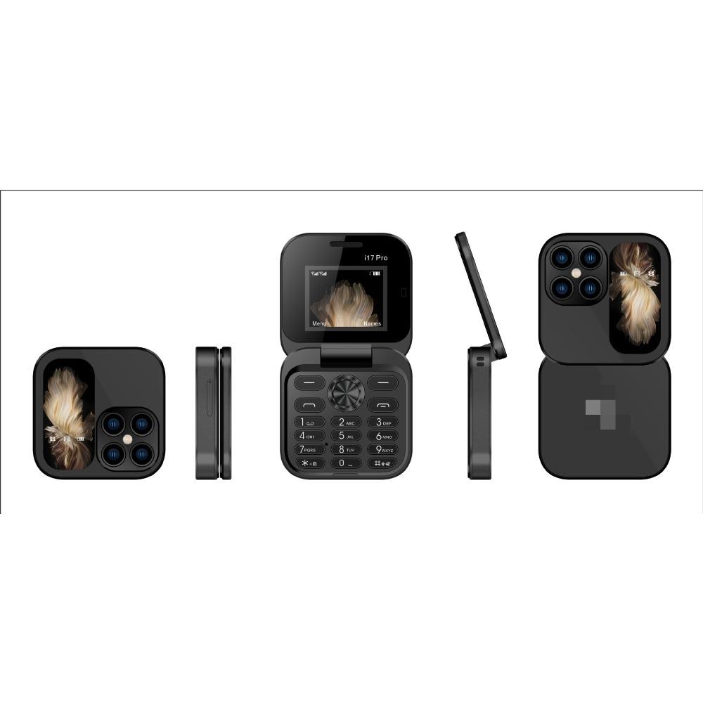 I17pro Flip Phone Mini Elderly Machine Dual Card Dual Standby Loud Large Character Function Machine