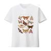 Theforestfae Motte T-Shirt Lunar Luna Kaiser Rosy Maple Atlas Cottagecore Motten Druck vintage Gewaschen Stilvolle Designer Kleidung