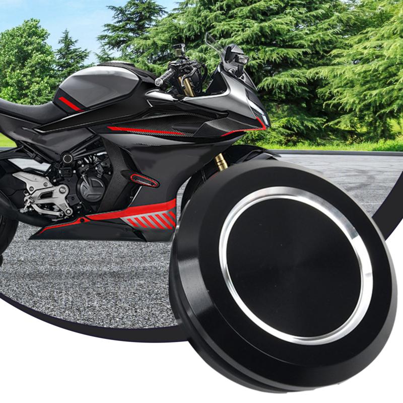 Для CFMOTO 450SR Заглушки для отверстий рамы Заглушка Рама Алюминиевый сплав Торцевые заглушки рамы Заглушки для отверстий рамы Заглушка Декор CHINA