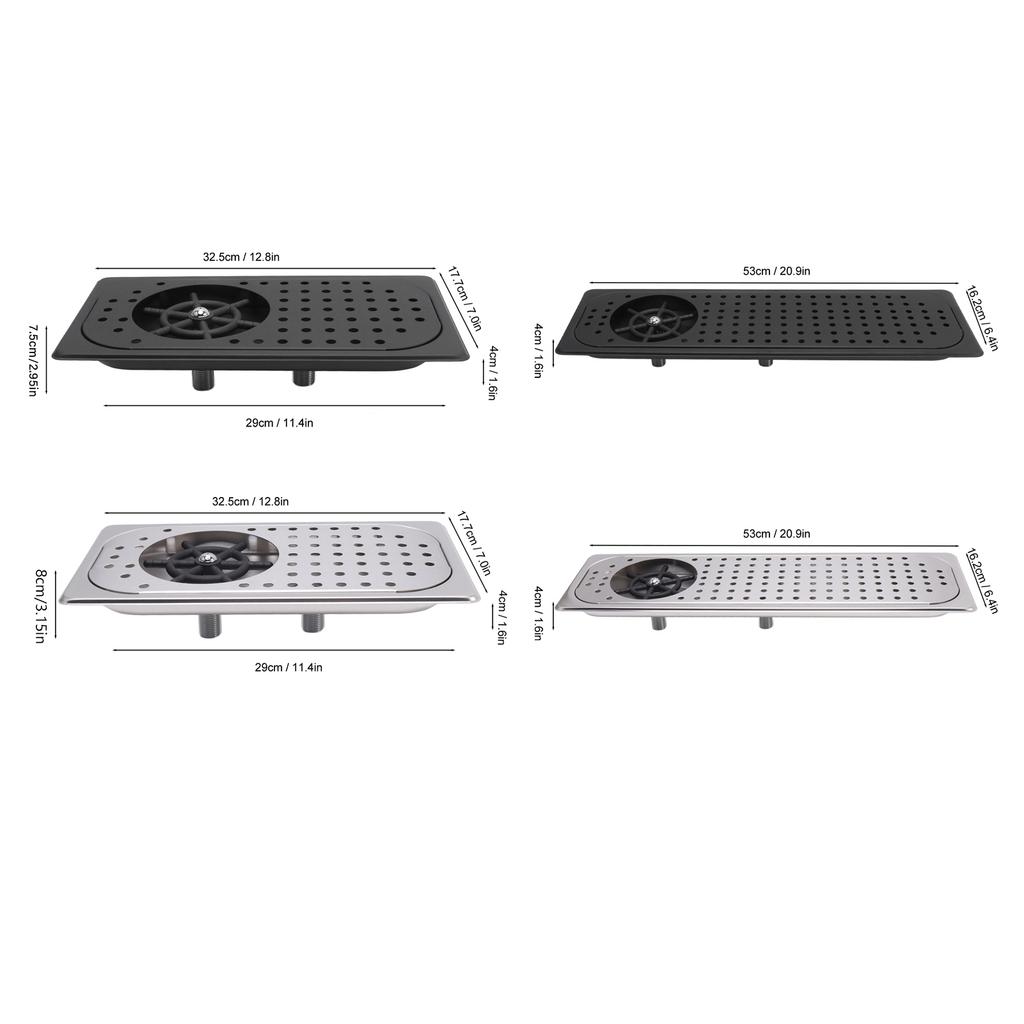 Glass Sink Rinser with Drip Pitcher Rinser Cup Washer 304 Stainless Steel Multi Angle Flushing Easy To Install Embedded for Bar