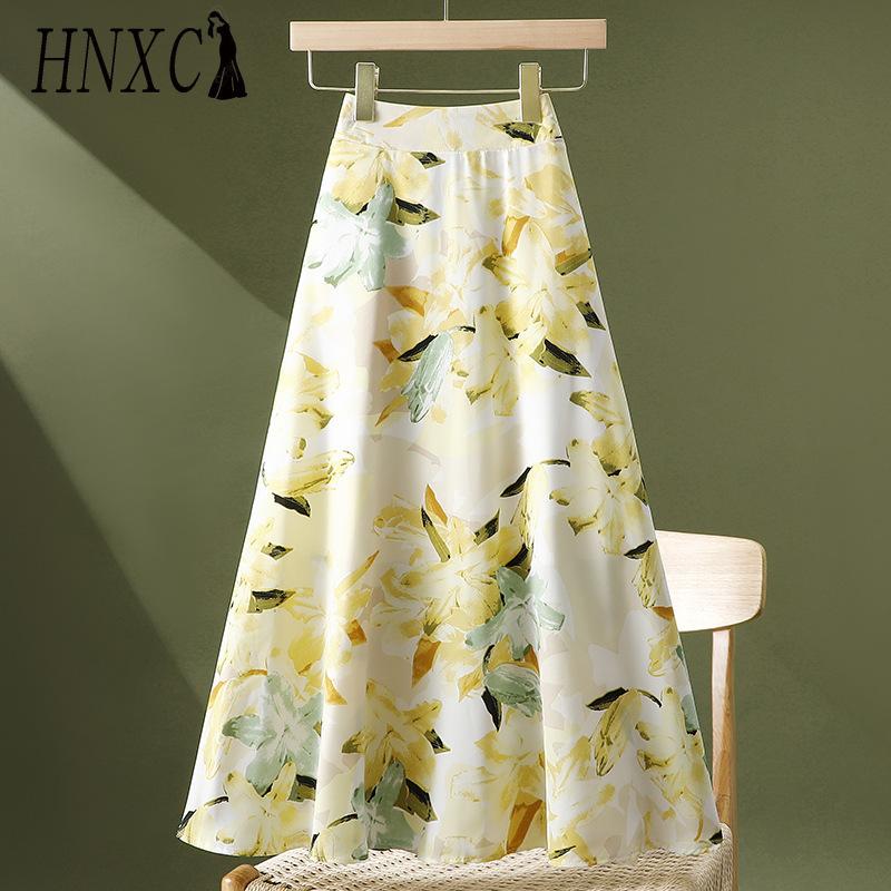 HNXC 18 Farben Damenmode Lässig Sommer Frühling Rock