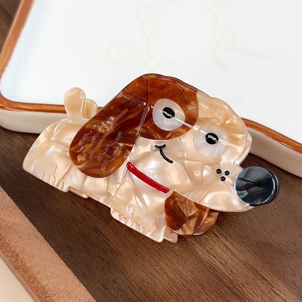 Headwear Cartoon Animal Hair Clip Lovely Geometry Shark Clip Lovely Puppy Hair Claw  Daily