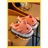 Children's Cotton Slippers, Cartoon Cute Shark for Boys and Girls In Winter, Warm and Thick Plush Slippers for Home Use