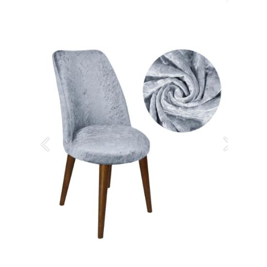 

Kadife Sandalye Kılıfı Retro Oval Sandalye Örtüsü Sandalye Koruma Tekli(KÜÇÜK İÇİN)35x45